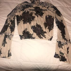 Free People Bainbridge cold shoulder top XS